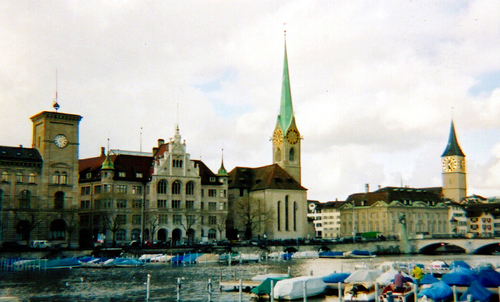 Fraumünster and Peterskirche